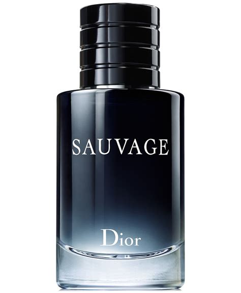 Christian Dior Sauvage Eau de Toilette for Men, 2 Ounce.